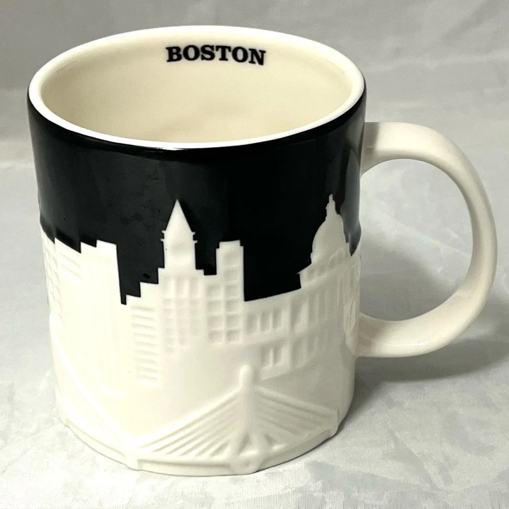 Starbucks Vintage Boston Relief Mug Collector Series 2012 - Picture 1 of 7
